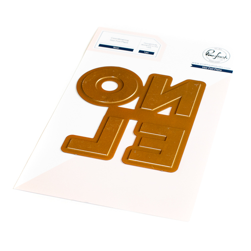 PinkFresh Studio Noel Hot Foil Plate