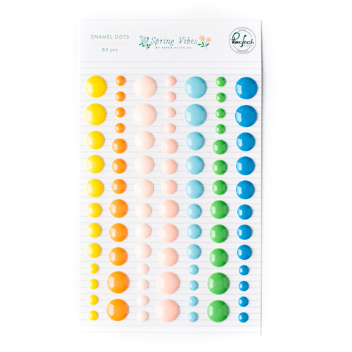 PinkFresh Studio Spring Vibes Enamel Dots