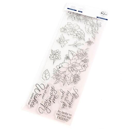 PinkFresh Studio Artistic Dahlia Stamp