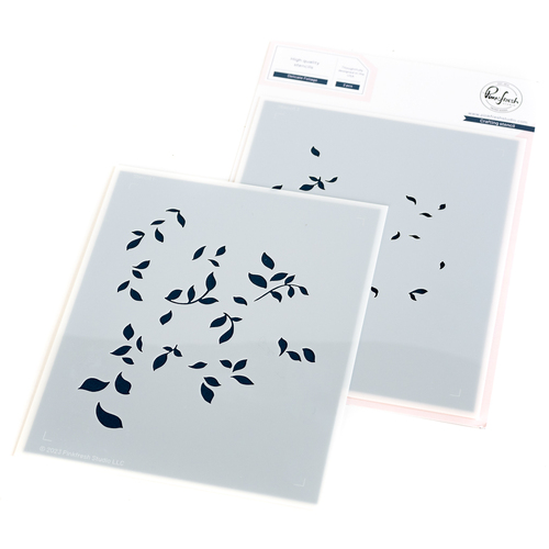 PinkFresh Studio Delicate Foliage Stencil