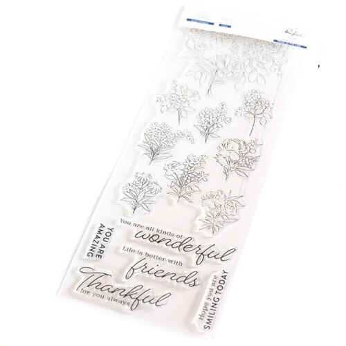 PinkFresh Studio Garden Bouquet Stamp