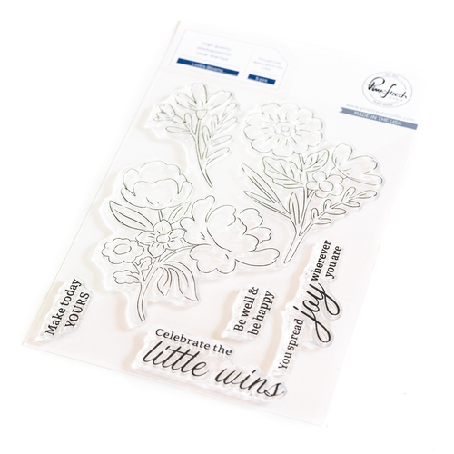PinkFresh Studio Lovely Blooms Stamp