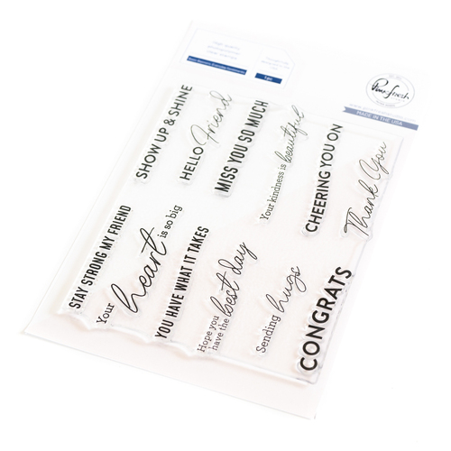 PinkFresh Studio Basic Banners: Everyday Stamp