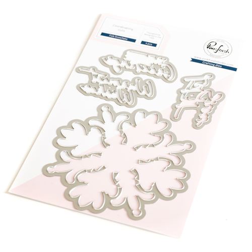 PinkFresh Studio Folk Snowflake Die