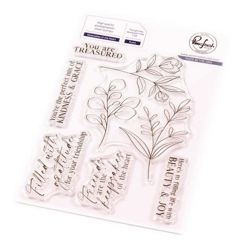PinkFresh Studio Keepsakes Of The Heart Stamp