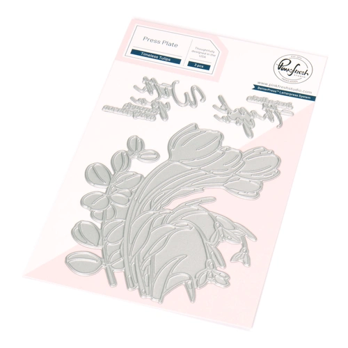 PinkFresh Studio Timeless Tulips Press Plate