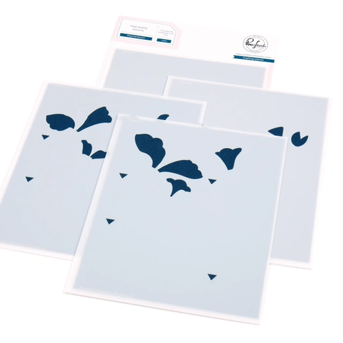 PinkFresh Studio Petal Perfection Stencil
