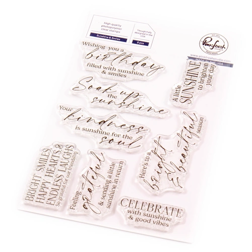 PinkFresh Studio Sunshine & Smiles Stamp