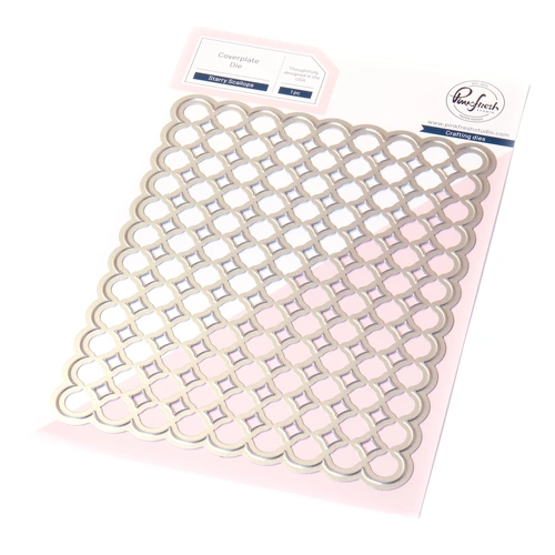 PinkFresh Studio Starry Scallops Coverplate Die
