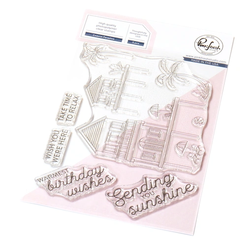 PinkFresh Studio Coastal Paradise Stamp