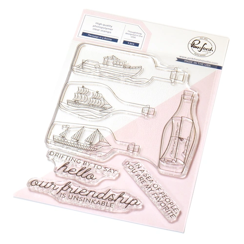 PinkFresh Studio Message In A Bottle Stamp
