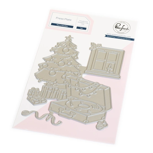 PinkFresh Studio Merry Melodies Press Plate
