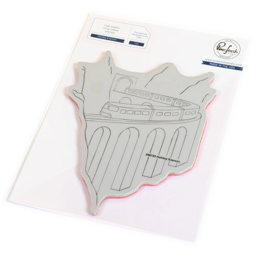 PinkFresh Studio Holiday Express Cling Stamp