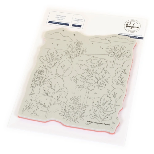 PinkFresh Studio Dreamer's Forest Cling Stamp