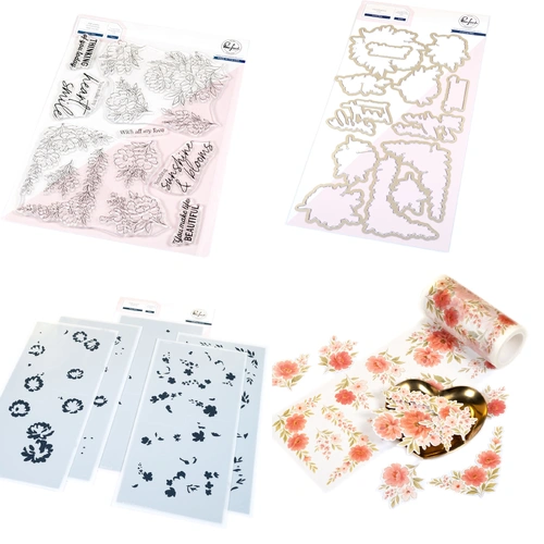 PinkFresh Studio Peony Glow Bundle