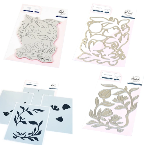 PinkFresh Studio Moonlit Blooms Bundle