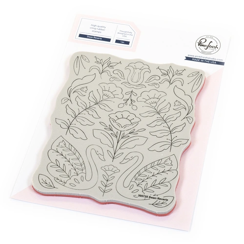 PinkFresh Studio Swan Reverie Cling Stamp