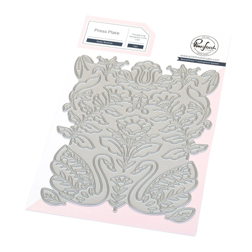 PinkFresh Studio Swan Reverie Press Plate