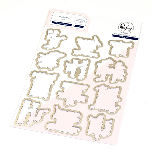 PinkFresh Studio Heartfelt Chapters Die