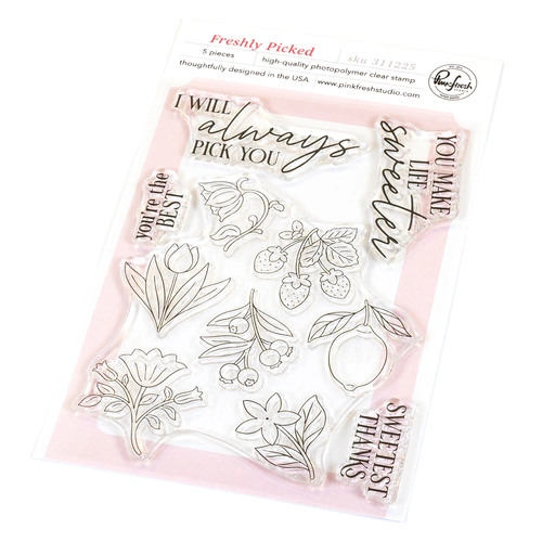PinkFresh Studio Freshly Picked Stamp