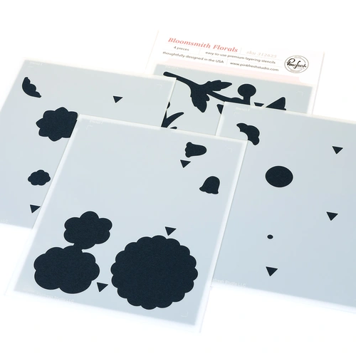 PinkFresh Studio Bloomsmith Florals Stencil