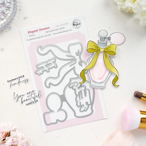 PinkFresh Studio Elegant Essence Die