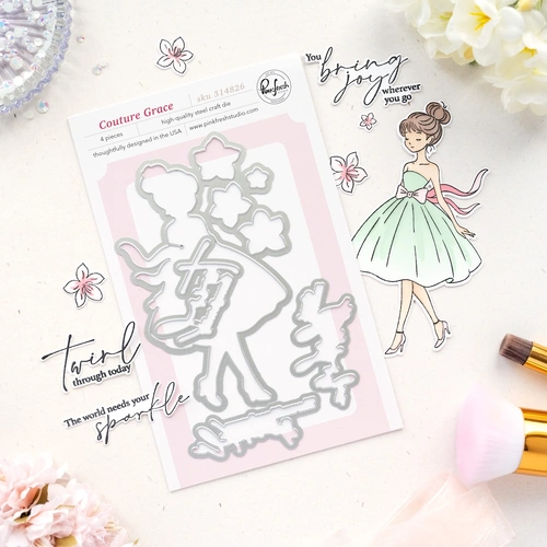 PinkFresh Studio Couture Grace Die