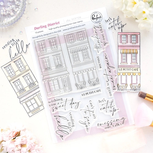 PinkFresh Studio Darling District Stamp