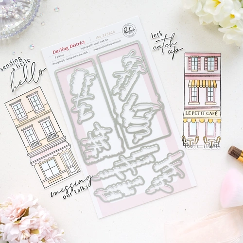 PinkFresh Studio Darling District Die