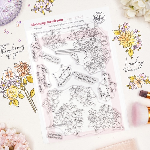 PinkFresh Studio Blooming Daydream Stamp
