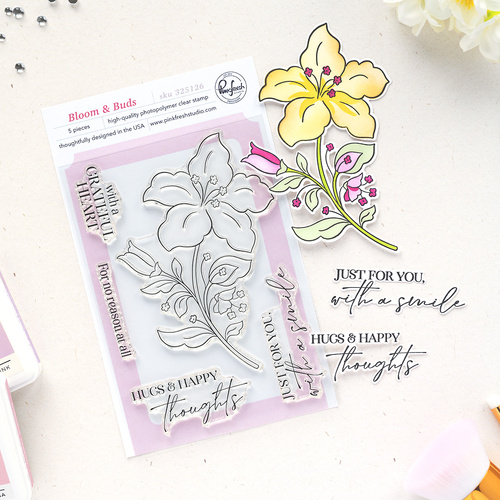 PinkFresh Studio Bloom & Buds Stamp