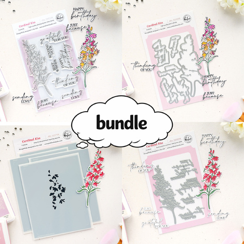 PinkFresh Studio Cardinal Kiss Bundle