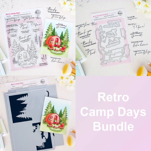 PinkFresh Studio Retro Camp Days Bundle