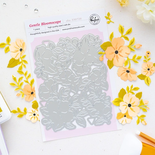 PinkFresh Studio Gentle Bloomscape Die