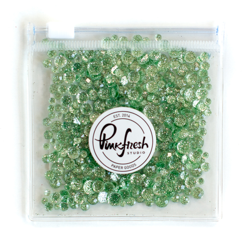 PinkFresh Studio Leaf Glitter Drops