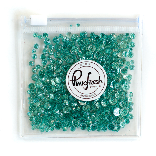 PinkFresh Studio Aqua Glitter Drops