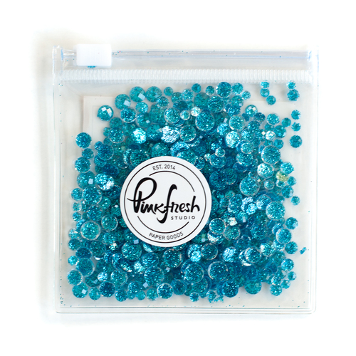 PinkFresh Studio Lagoon Glitter Drops