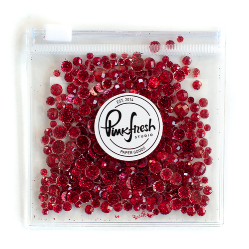 PinkFresh Studio Ruby Glitter Drops