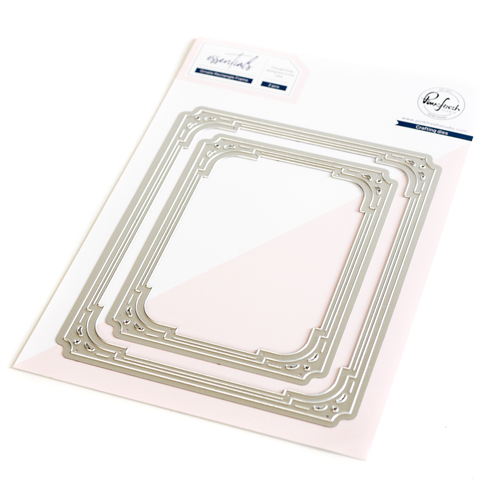 PinkFresh Studio Ornate Rectangle Frame Die