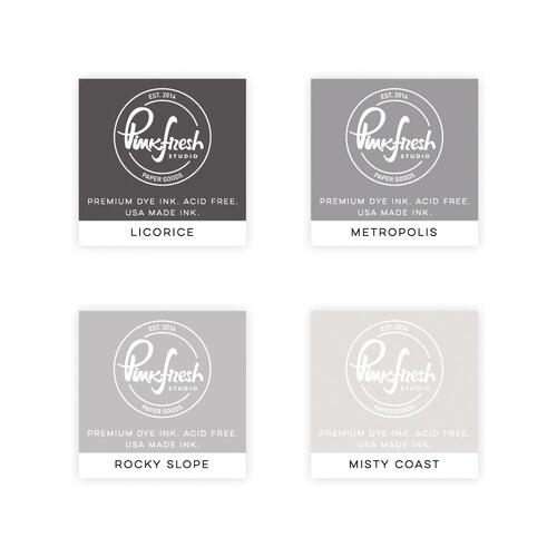 PinkFresh Studio Mini Ink Cube Set - Urban Raincoat  