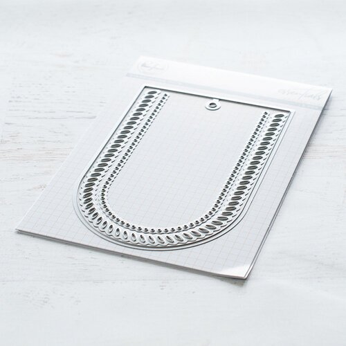 PinkFresh Studio Essentials Die Braided Tag 