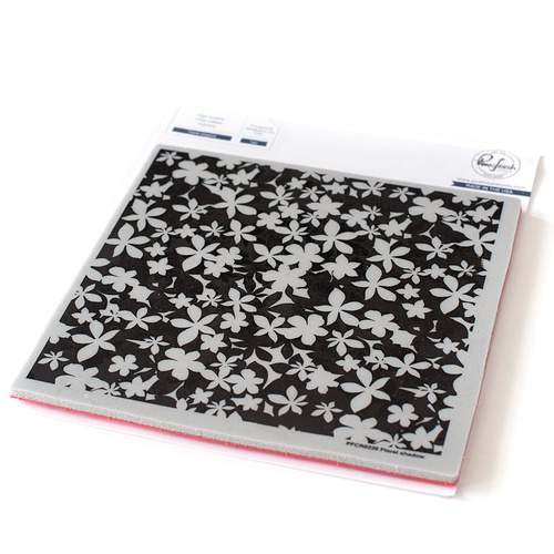 PinkFresh Studio Stamp Floral Shadow