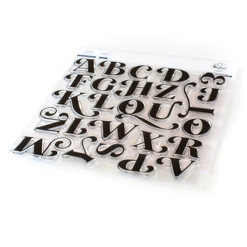 PinkFresh Studio Stamp Lea's Ornate Uppercase