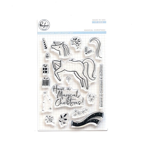 PinkFresh Studio Clear Stamp Magical Christmas