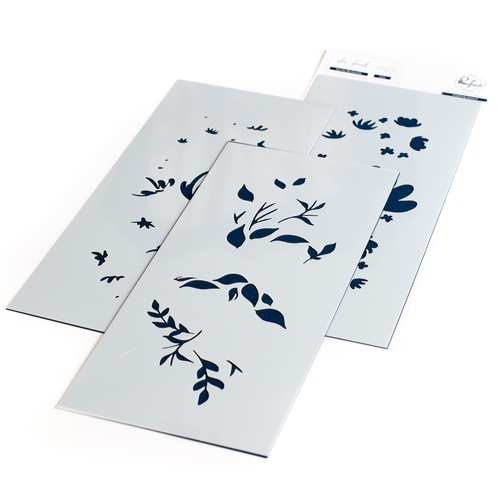 PinkFresh Studio You Are My Favorite Coordinating Stencil Set