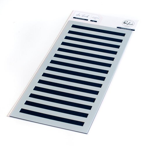 PinkFresh Studio Horizontal Stripes Stencil
