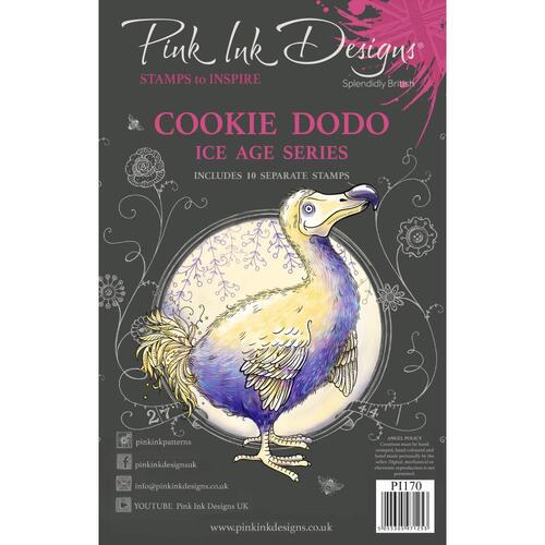 Pink Ink Cookie-Dodo Stamp