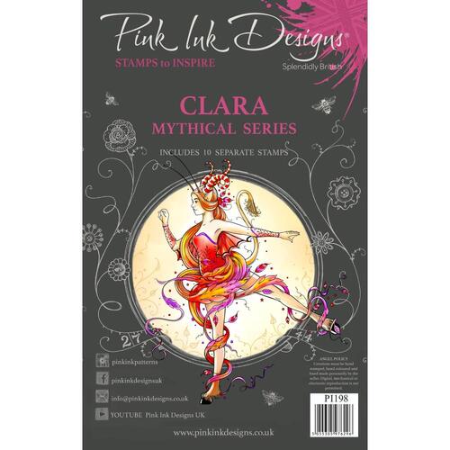 Pink Ink Clara Stamp