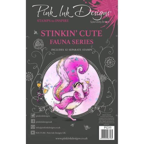 Pink Ink Stinkin' Cute Stamp Set