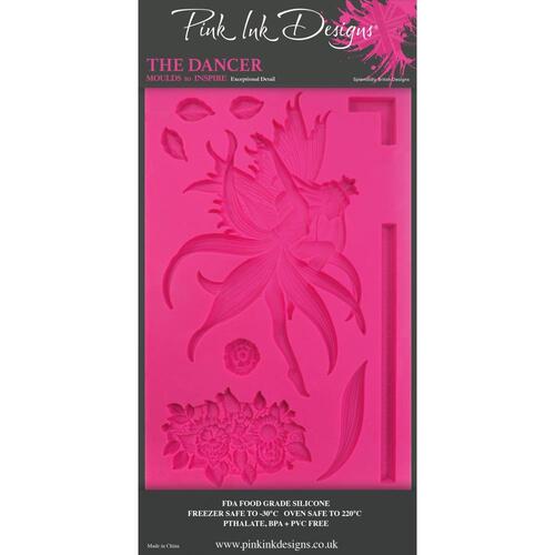 Pink Ink The Dancer Silicone Mould